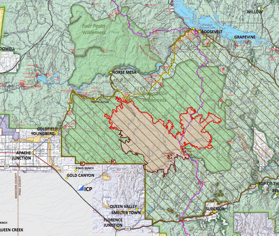 Woodbury Fire Map 6/20/19